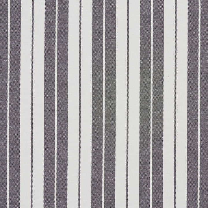 1584 Onyx Stripe by Charlotte Fabric Forever Classics 57% Cotton, 43% Polyester India Exceeds 100,000 Wyzenbeek Rubs (Heavy Duty) Horizontal: 2.75" 54 Inches - Fabric Carolina -