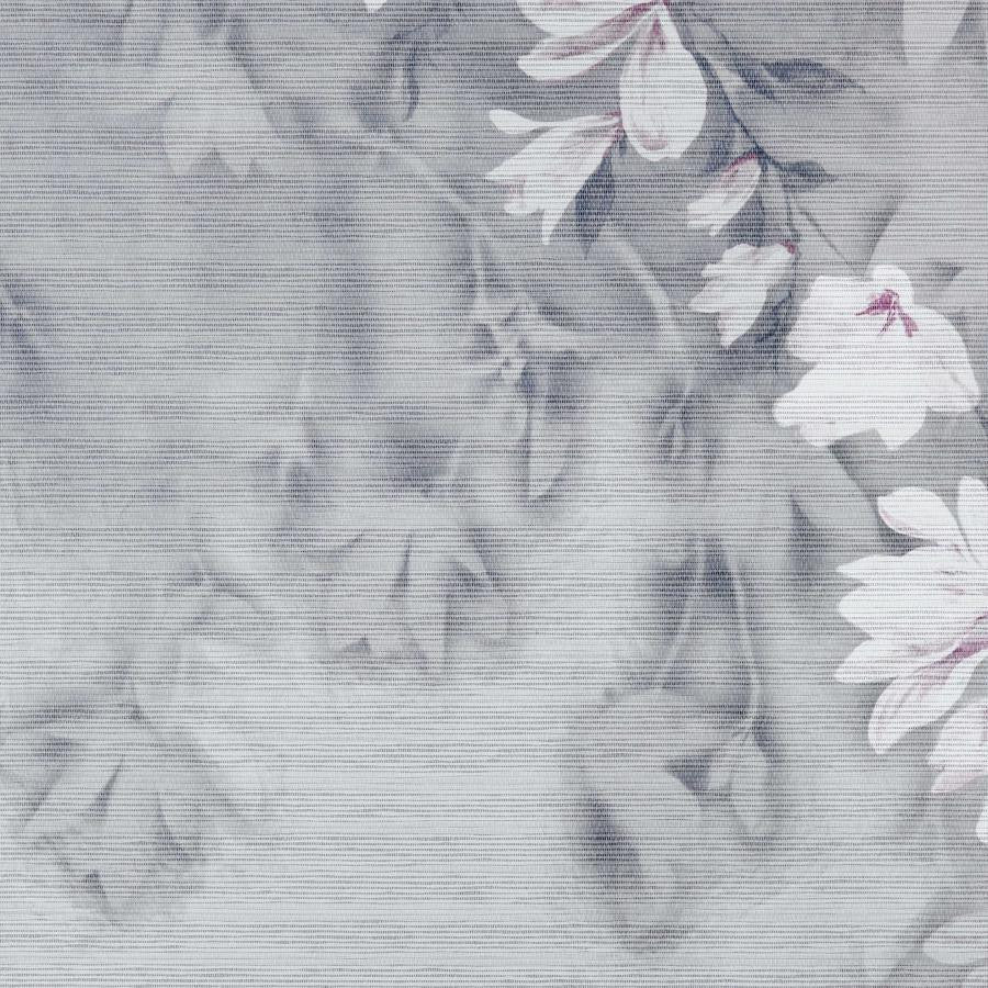 Trailing Magnolia Paperweave (Wp) # 01 Mist by 1838 Wallcoverings Wallpaper Pavilion STRAIGHT PASTE THE WALL UNITED KINGDOM V-118.1"H-66.9" 33.5"X6.5YD - Fabric Carolina -