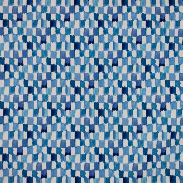 Brushstroke Check Blue Jay by RM CoCo Fabric Finishing Touches Vol 15 100% Cotton See Sample 51000 Horizontal: 6.756.5 54  - Fabric Carolina -