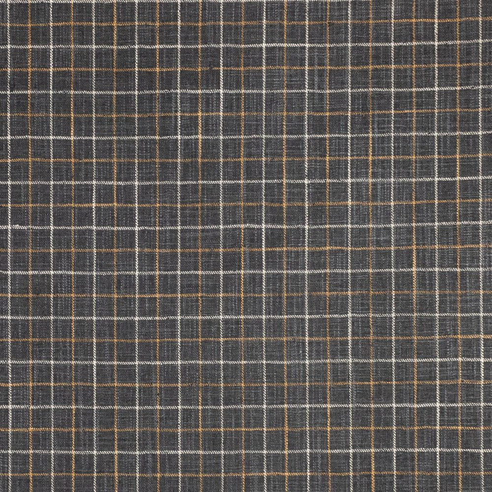 Mercer Check Charcoal by RM CoCo Fabric