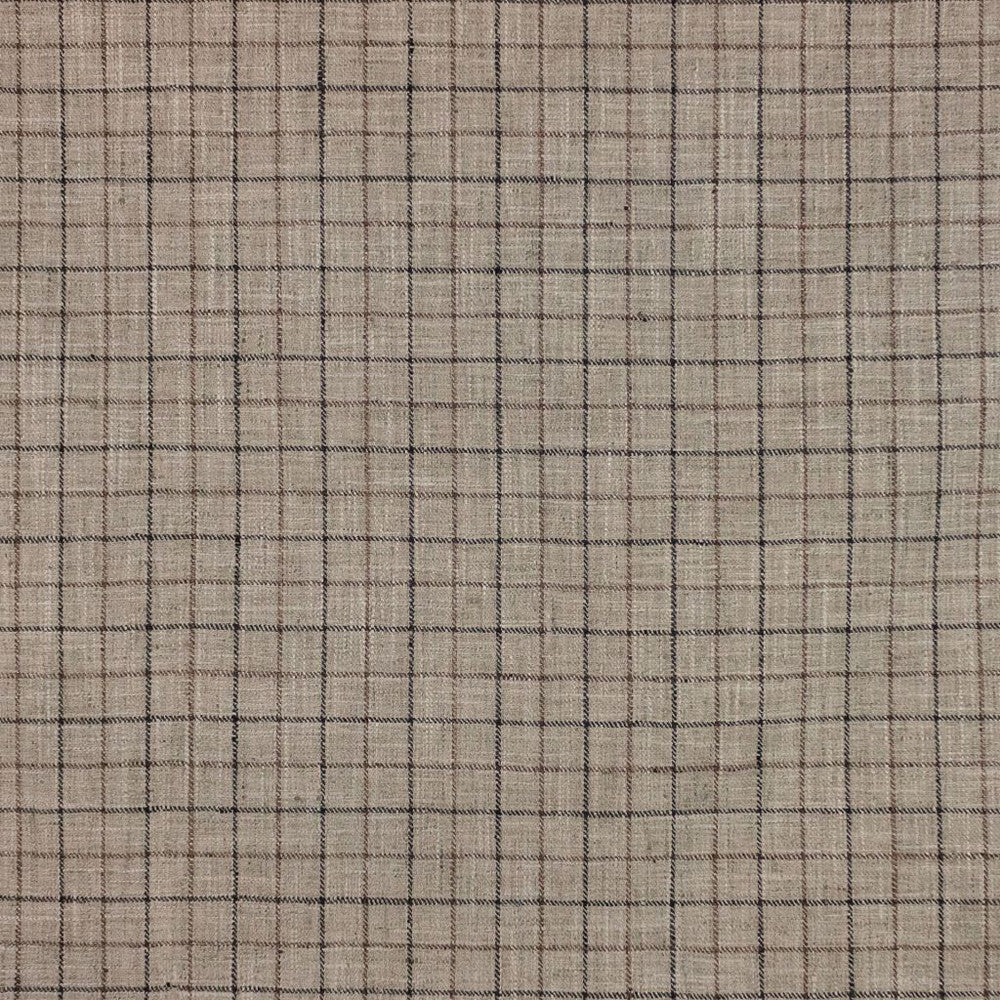 Mercer Check Pearl Grey by RM CoCo Fabric Finishing Touches Vol 12 100% Polyester See Sample 51000 Horizontal: 22 54  - Fabric Carolina -