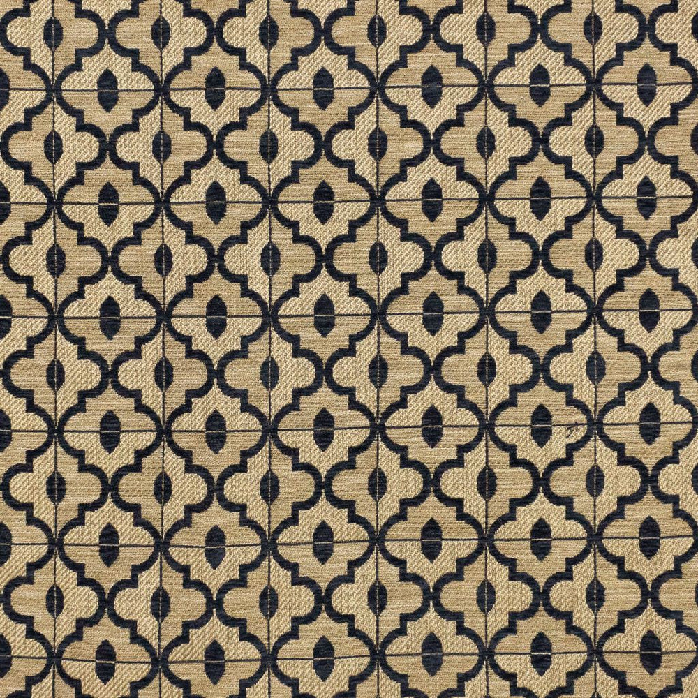 Etruscan Trellis Twilight by RM CoCo Fabric Finishing Touches Vol 15 100% Polyester See Sample 35000 Horizontal: 77.5 56  - Fabric Carolina -