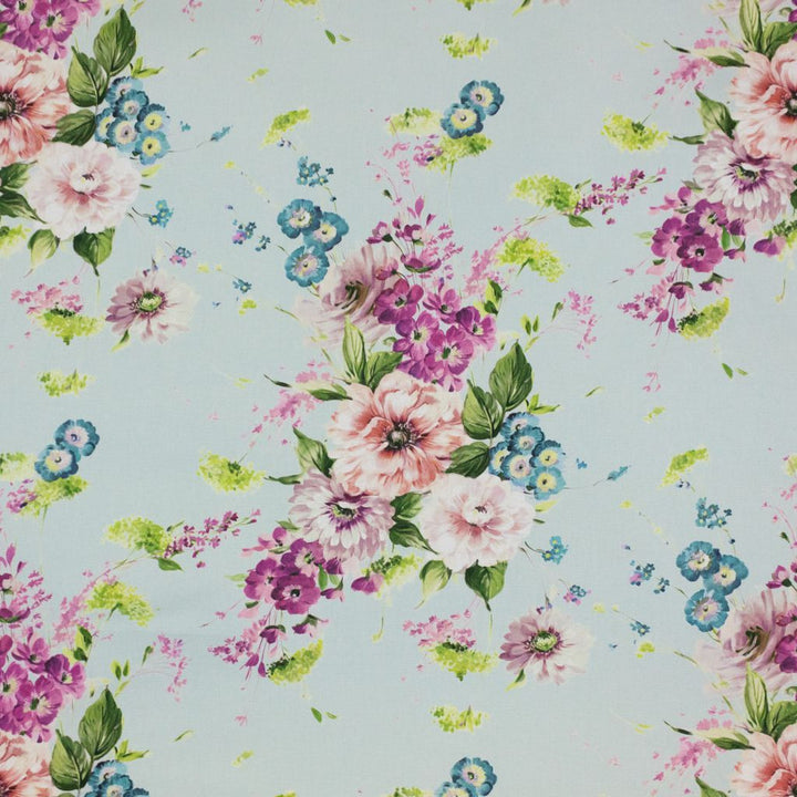 Rose Hill Cornflower by RM CoCo Fabric Inspired Living Vol 16 100% Cotton See Sample 0 Horizontal: 27.1625.2 55  - Fabric Carolina -