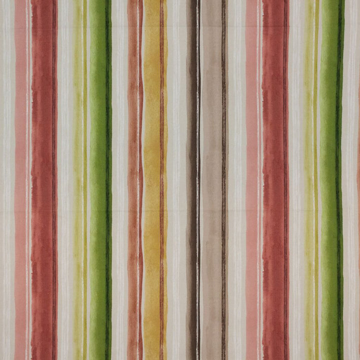 Rose Hill Stripe Coral by RM CoCo Fabric Inspired Living Vol 14 100% Cotton See Sample 22500 Horizontal: 18.11 and Vertical: 7.4 55 - Fabric Carolina -