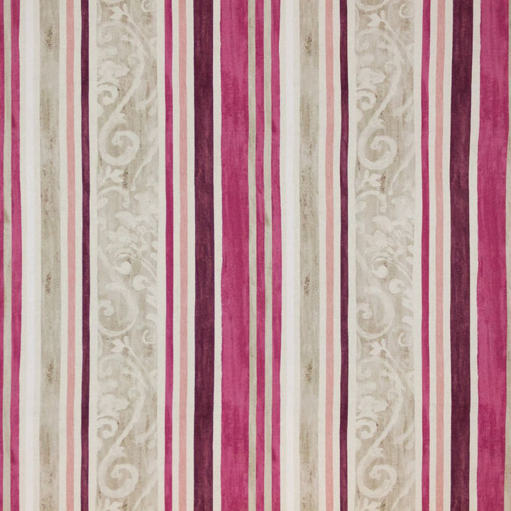 Constantinople Stripe Cassis by RM CoCo Fabric Inspired Living Vol 15 100% Cotton See Sample 0 Horizontal: 10.8612.6 55  - Fabric Carolina -