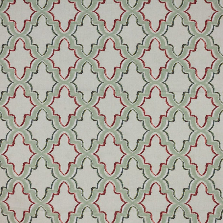 Constantinople Trellis Tuscan Red by RM CoCo Fabric Inspired Living Vol 15 100% Cotton See Sample 0 Horizontal: 5.5 and Vertical: 5.75 55 - Fabric Carolina -