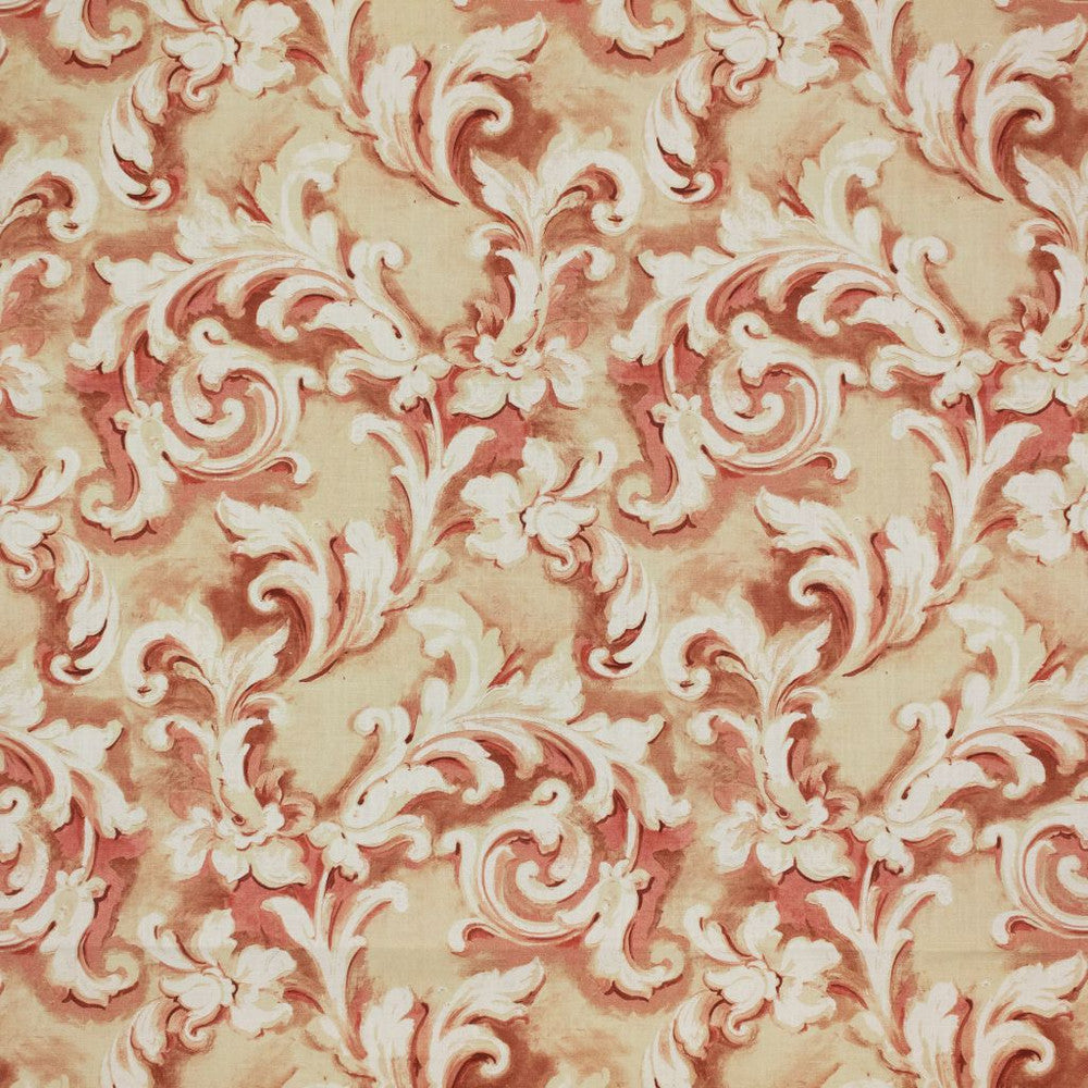 Colfax Melon by RM CoCo Fabric Inspired Living Vol 14 100% Cotton See Sample 0 Horizontal: 13.58 and Vertical: 23.62 55 - Fabric Carolina -