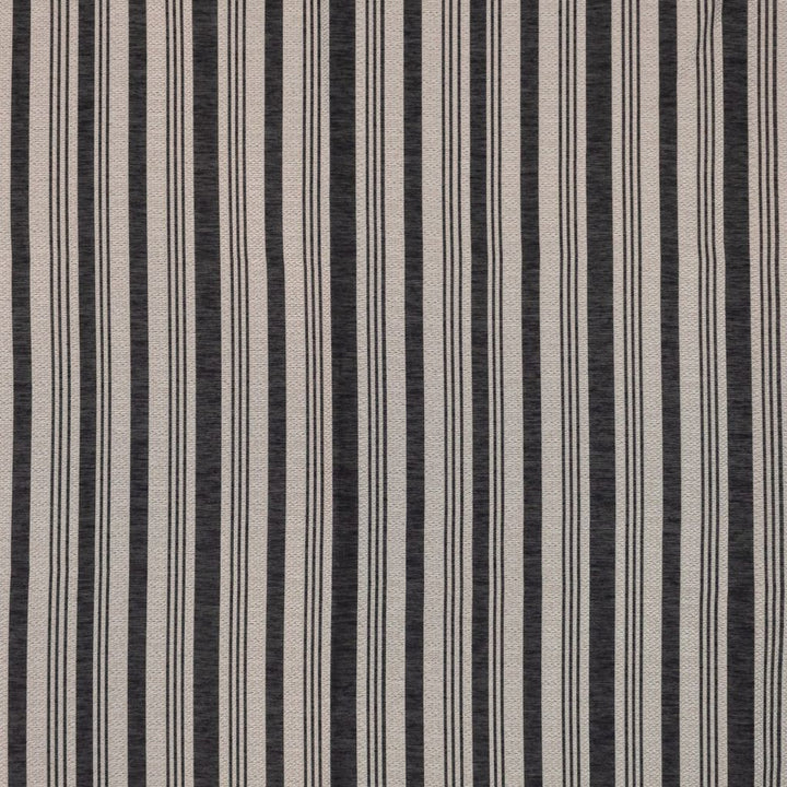 Cosgrove Stripe Graphite by RM CoCo Fabric Inspired Living Vol 18 95% Polyester 5% Cotton See Sample 0 Horizontal: 4.7244120 54  - Fabric Carolina -