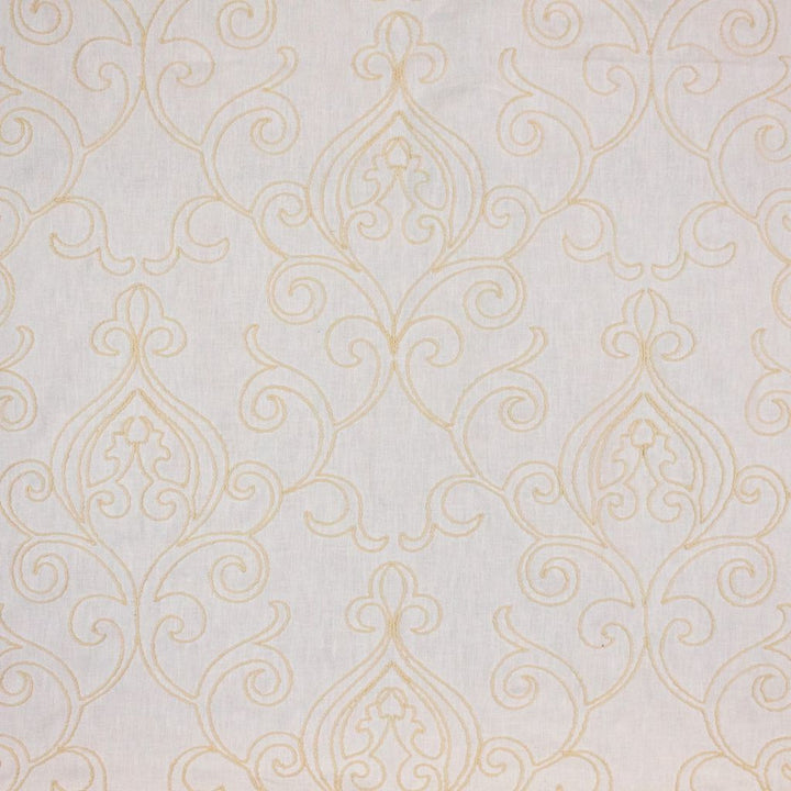 Arcadia Scroll Heavy Cream by RM CoCo Fabric