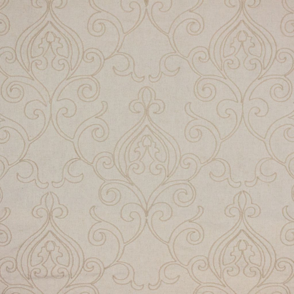 Arcadia Scroll Sandstone by RM CoCo Fabric