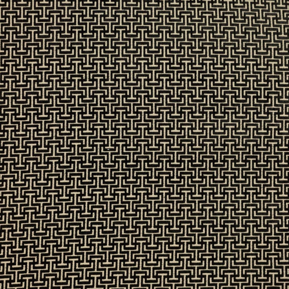 Thebes Black Linen by RM CoCo Fabric Inspired Living Vol 18 63% Acrylic 30% Polyester 7% Cotton See Sample 0 Horizontal: 1.75 and Vertical: 1.23 55 - Fabric Carolina -