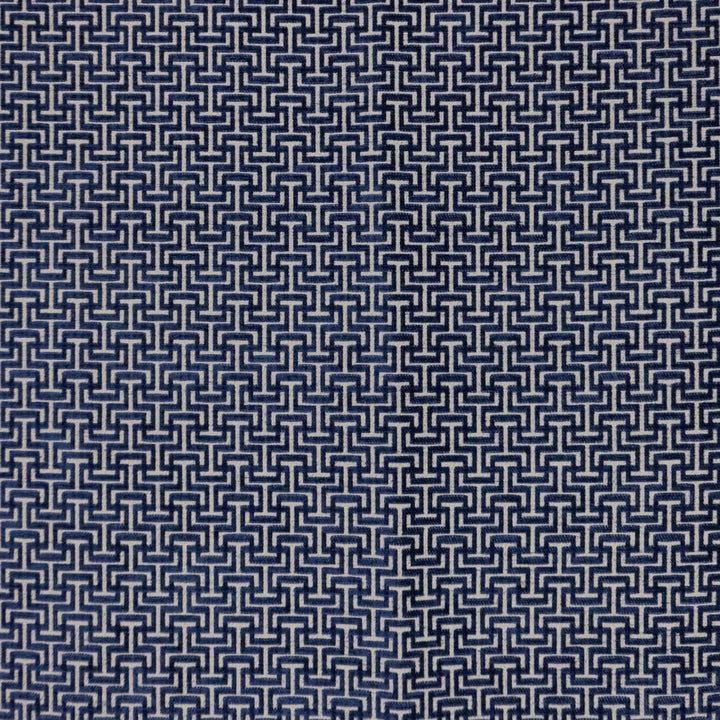 Thebes Midnight Blue by RM CoCo Fabric Inspired Living Vol 16 63% Acrylic 30% Polyester 7% Cotton See Sample 0 Horizontal: 1.75 and Vertical: 1.23 55 - Fabric Carolina -