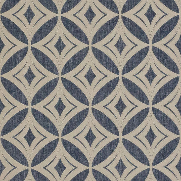 Grove Park Garden Faded Denim by RM CoCo Fabric