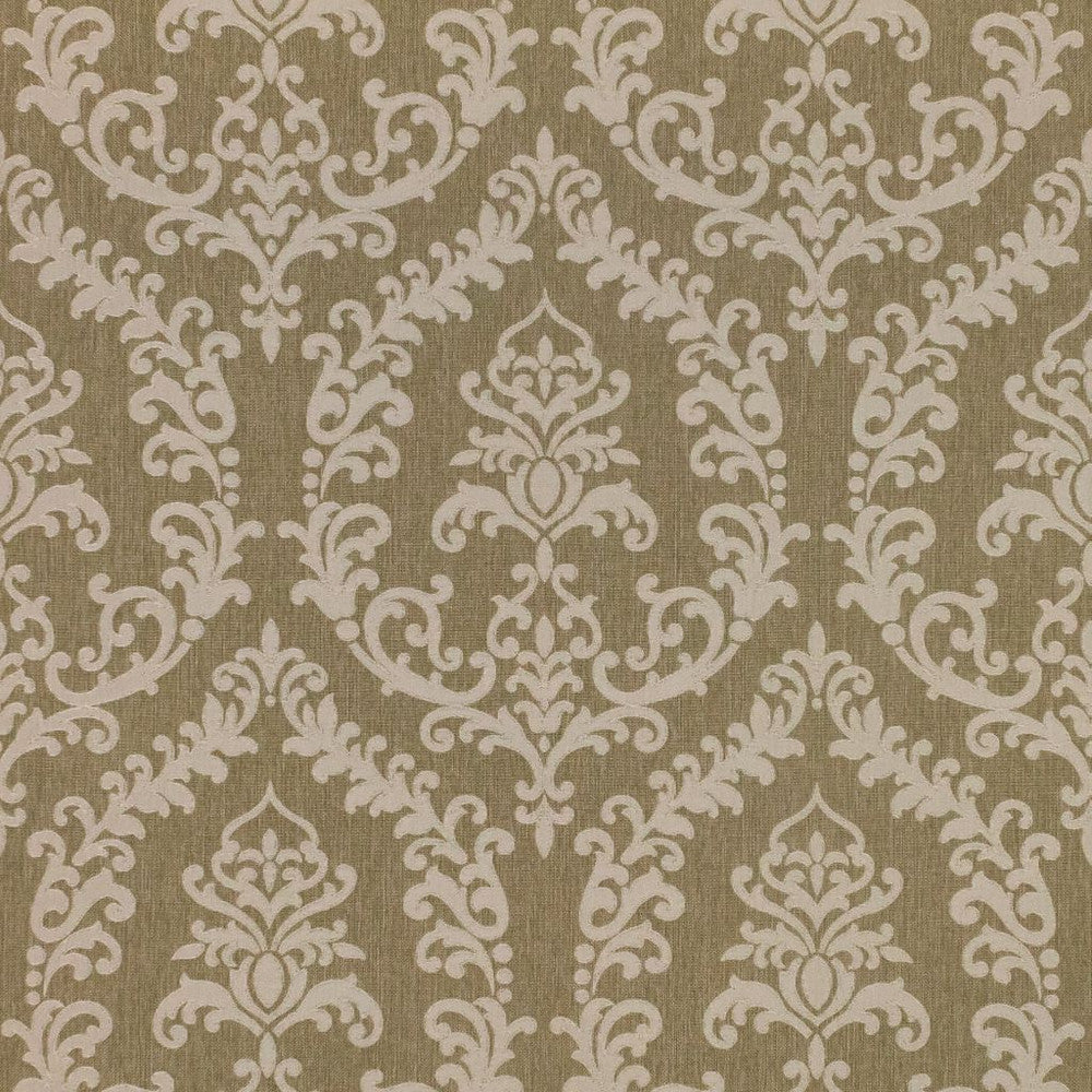 Grove Park Damask Thyme by RM CoCo Fabric Inspired Living Vol 17 100% Polyester See Sample 0 Horizontal: 13.7525 55.118  - Fabric Carolina -