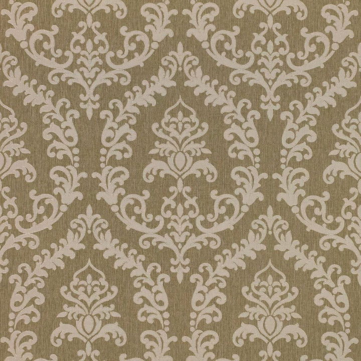 Grove Park Damask Thyme by RM CoCo Fabric Inspired Living Vol 17 100% Polyester See Sample 0 Horizontal: 13.75 and Vertical: 25 55.118 - Fabric Carolina -