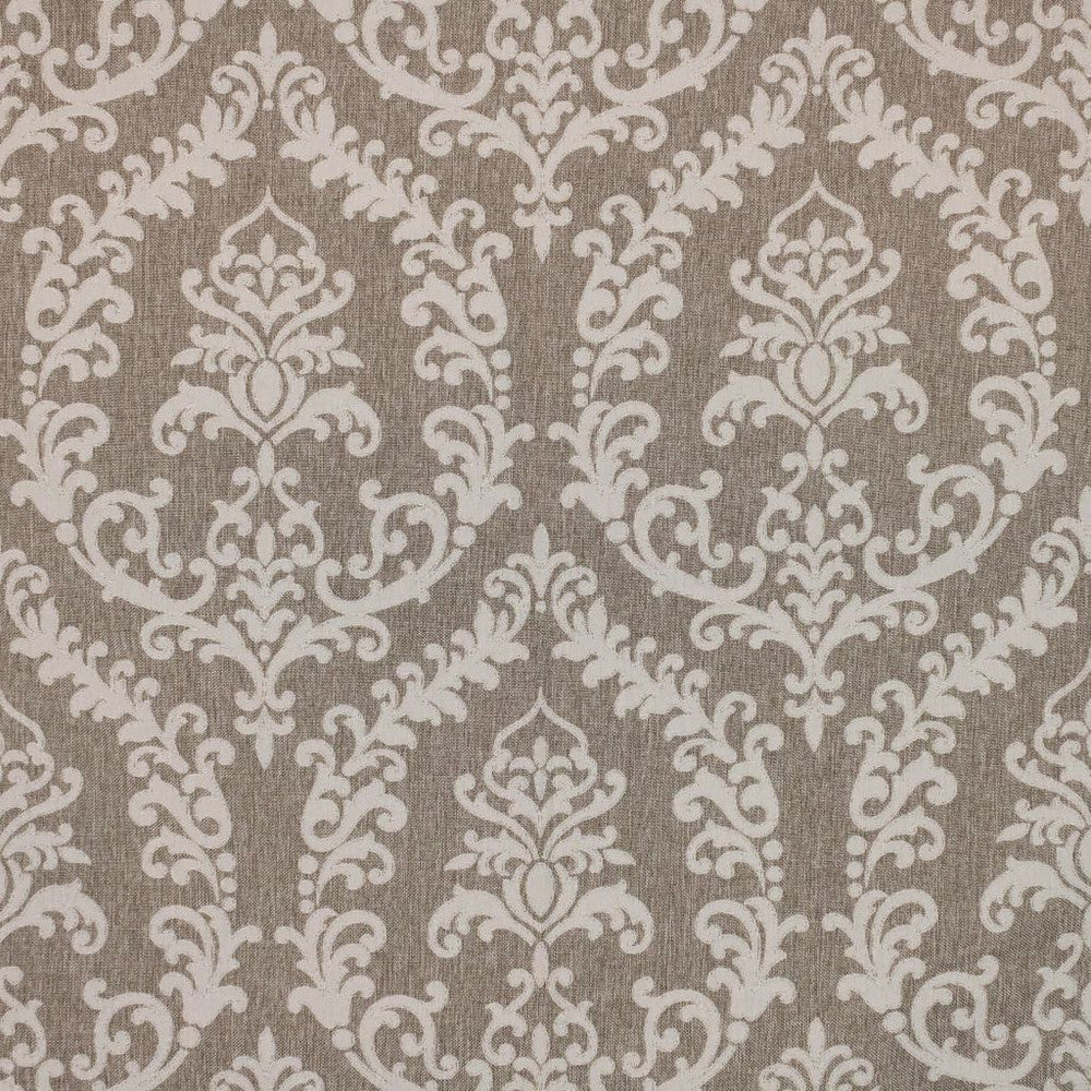 Grove Park Damask Oatmeal by RM CoCo Fabric Inspired Living Vol 18 100% Polyester See Sample 0 Horizontal: 13.7525 55.118  - Fabric Carolina -