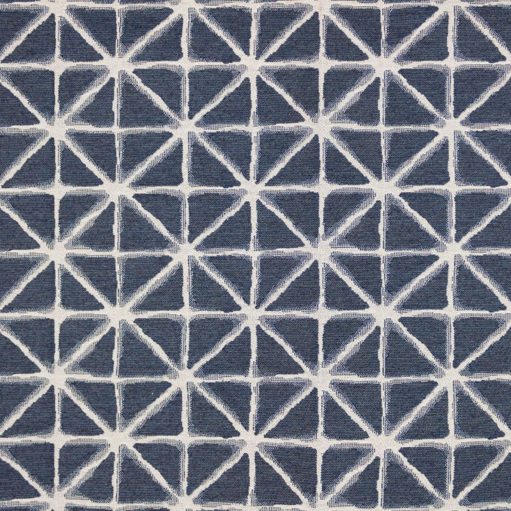 Intersection Indigo by RM CoCo Fabric Inspired Living Vol 16 53.5% Cotton 37.6% Olefin 8.9% Polyester See Sample 33000 Horizontal: 6.5 and Vertical: 14.125 55.5 - Fabric Carolina -