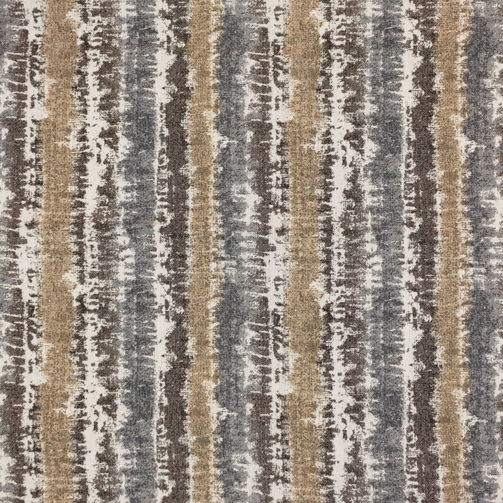 Rangoon Stripe Graphite by RM CoCo Fabric Inspired Living Vol 18 54.82% Cotton 45.18% Polyester See Sample 33000 Horizontal: 14.2513 56  - Fabric Carolina -
