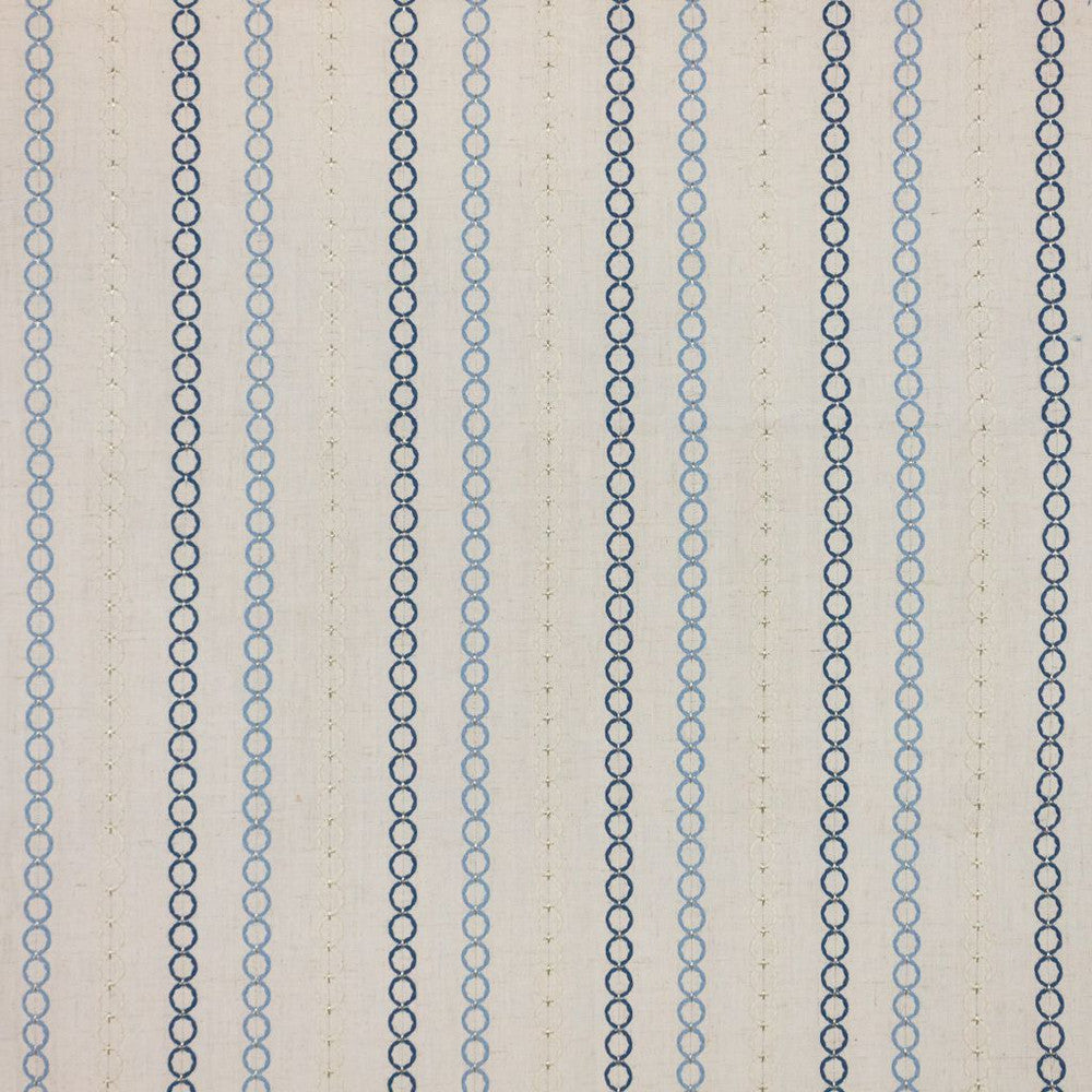 Ring Toss Ocean by RM CoCo Fabric Inspired Living Vol 16 60% Polyester 30% Cotton 10% Linen See Sample 0 Horizontal: 5.118 and Vertical: 0.75 55 - Fabric Carolina -