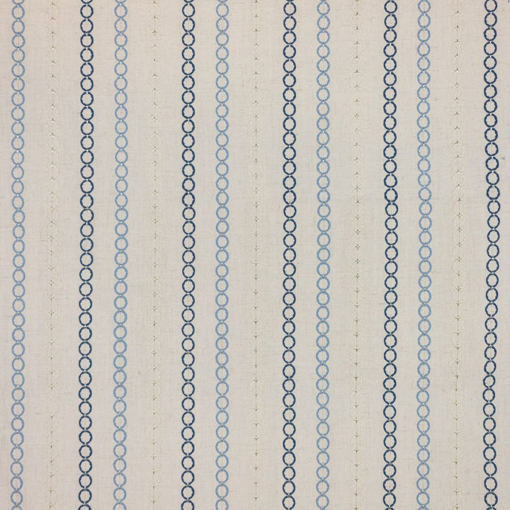 Ring Toss Ocean by RM CoCo Fabric Inspired Living Vol 16 60% Polyester 30% Cotton 10% Linen See Sample 0 Horizontal: 5.118 and Vertical: 0.75 55 - Fabric Carolina -