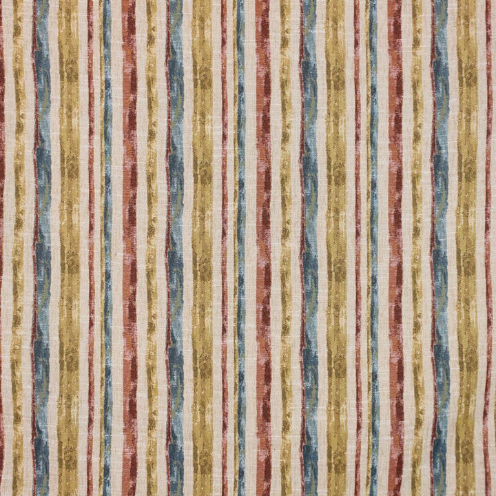 San Torini Stripe Tuscan Red by RM CoCo Fabric Inspired Living Vol 15 85% Polyester 15% Rayon See Sample 0 Horizontal: 7.38 and Vertical: 5.25 58.268 - Fabric Carolina -