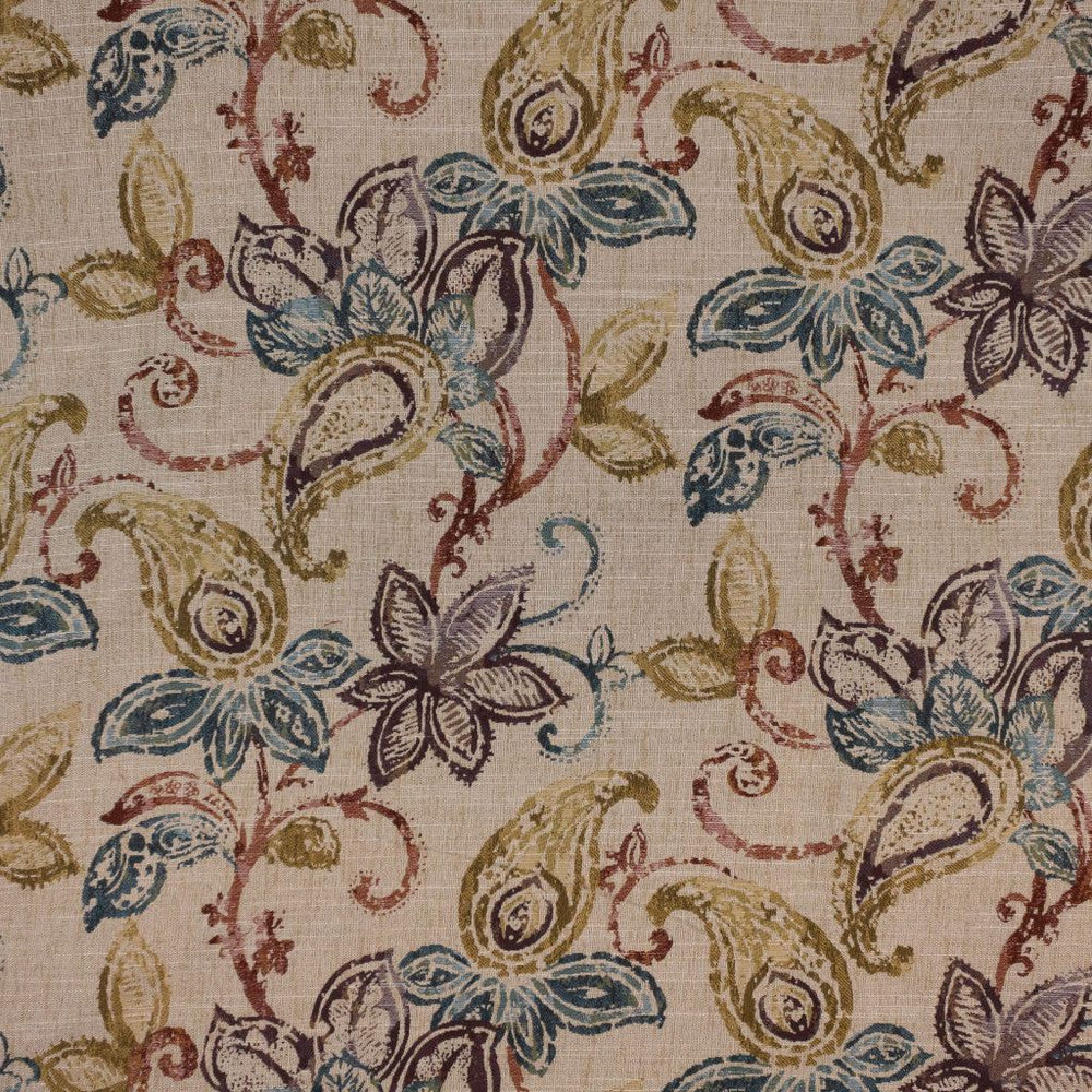 San Torini Tuscan Red by RM CoCo Fabric Inspired Living Vol 15 85% Polyester 15% Rayon See Sample 0 Horizontal: 29.5 and Vertical: 19.75 58.268 - Fabric Carolina -