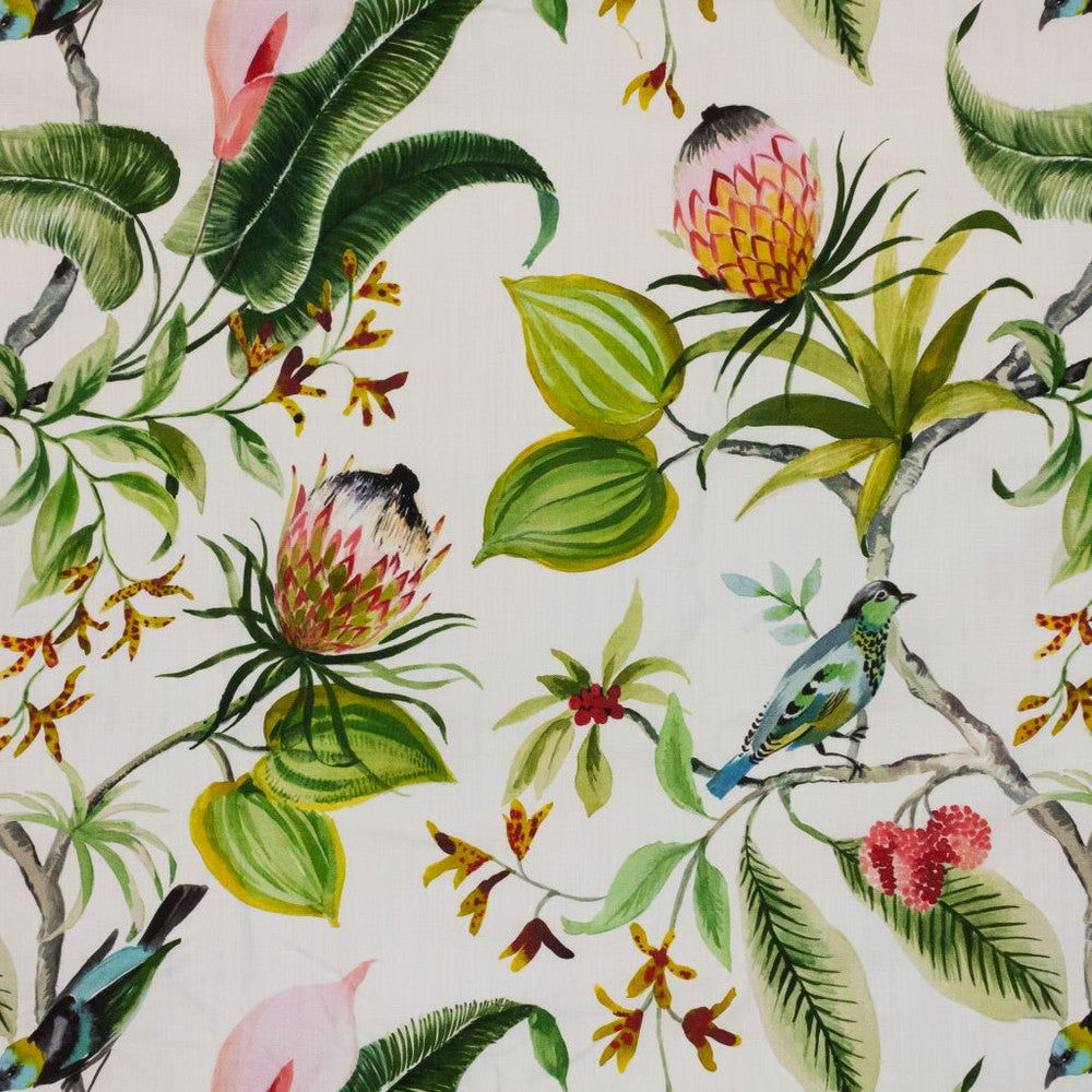 Protea Garden Leaf by RM CoCo Fabric