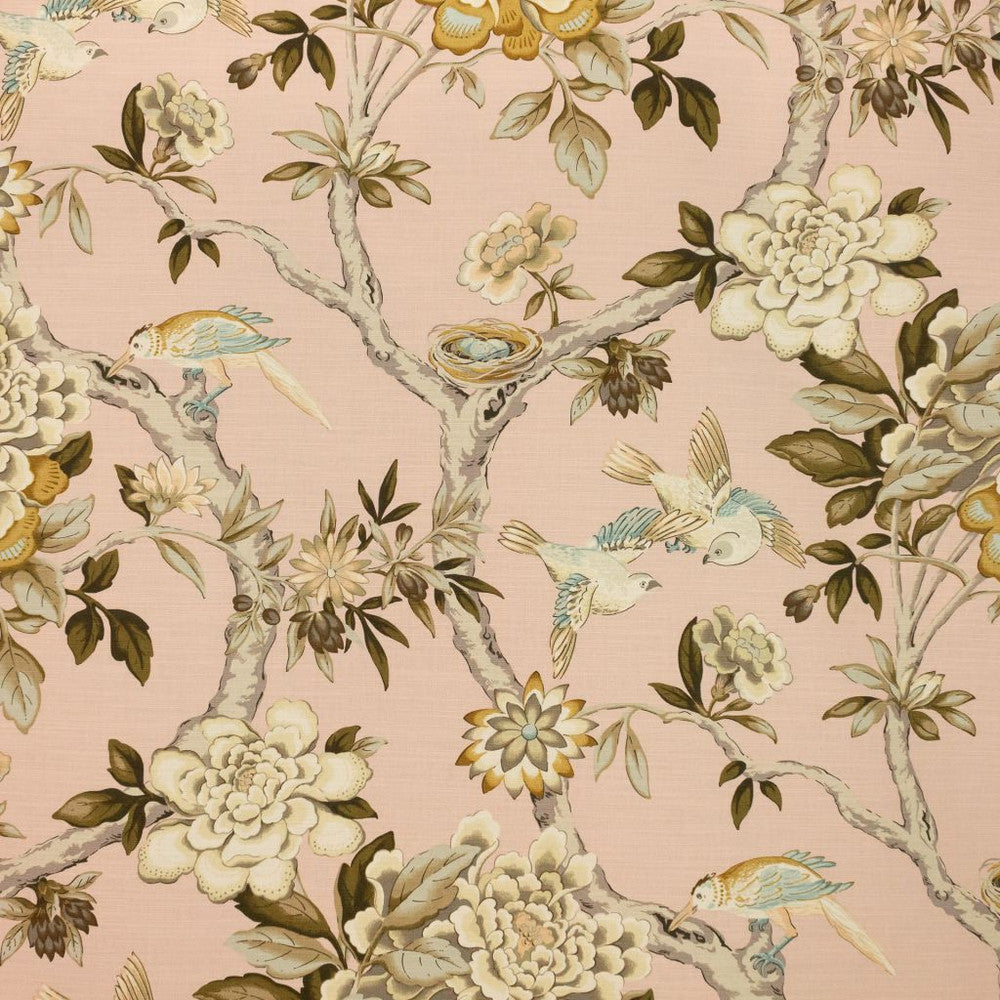 Lambeth Park Blush by RM CoCo Fabric Inspired Living Vol 15 55% Linen 45% Rayon See Sample 24000 Horizontal: 13.527 54  - Fabric Carolina -