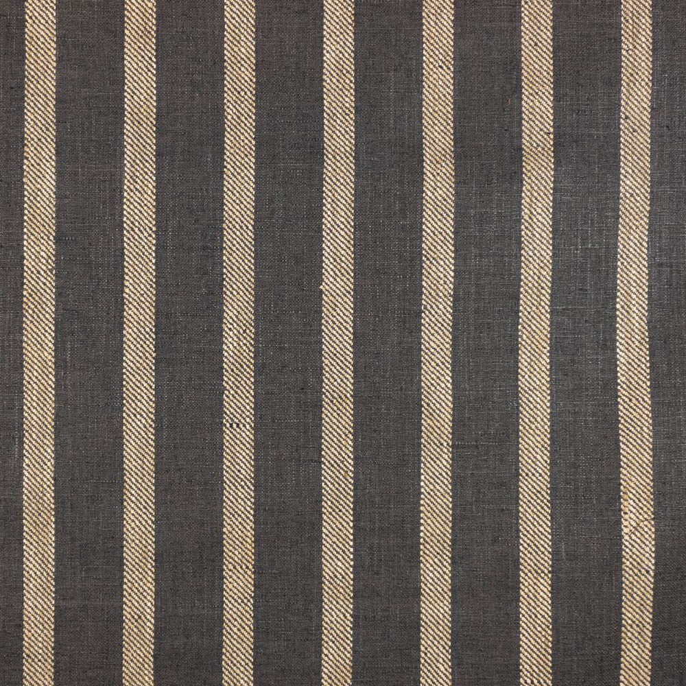 Cheyenne Stripe Anthracite by RM CoCo Fabric Inspired Living Vol 18 100% Polyester See Sample 51000 Horizontal: 3.3750 55  - Fabric Carolina -