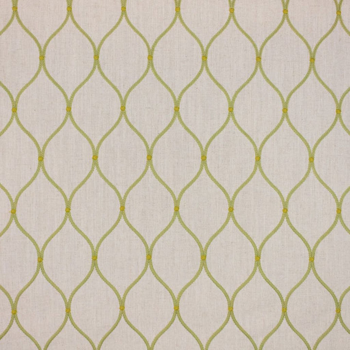 Ricci Trellis Moss by RM CoCo Fabric Inspired Living Vol 17 92% Polyester 8% Linen See Sample 0 Horizontal: 47.75 58  - Fabric Carolina -