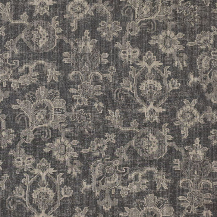 Mukkara Graphite by RM CoCo Fabric Inspired Living Vol 18 100% Polyester See Sample 33000 Horizontal: 28 and Vertical: 29.25 56 - Fabric Carolina -