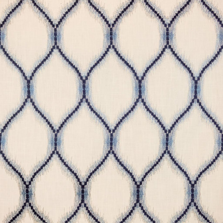 Watershed Trellis Ocean by RM CoCo Fabric Inspired Living Vol 16 52% Polyester 48% Cotton See Sample 0 Horizontal: 6.87512 54  - Fabric Carolina -
