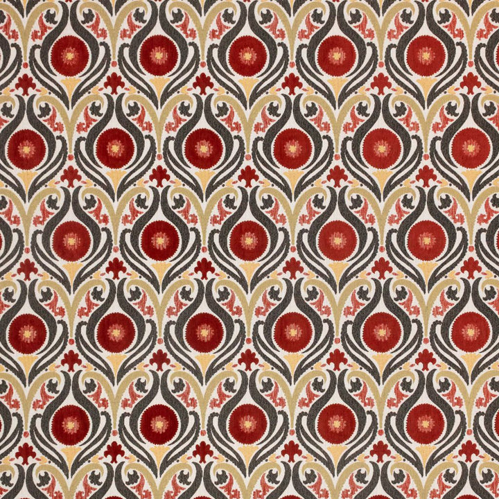 Chalcott Garden Blaze by RM CoCo Fabric Inspired Living Vol 15 65% Cotton 35% Polyester See Sample 30000 Horizontal: 6.7513.5 54  - Fabric Carolina -