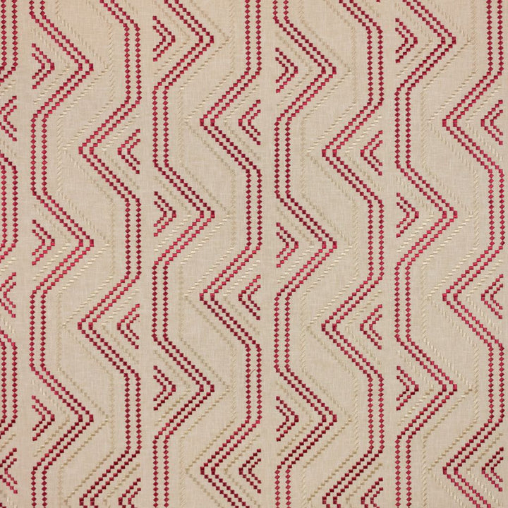 Square Pegs Coral by RM CoCo Fabric
