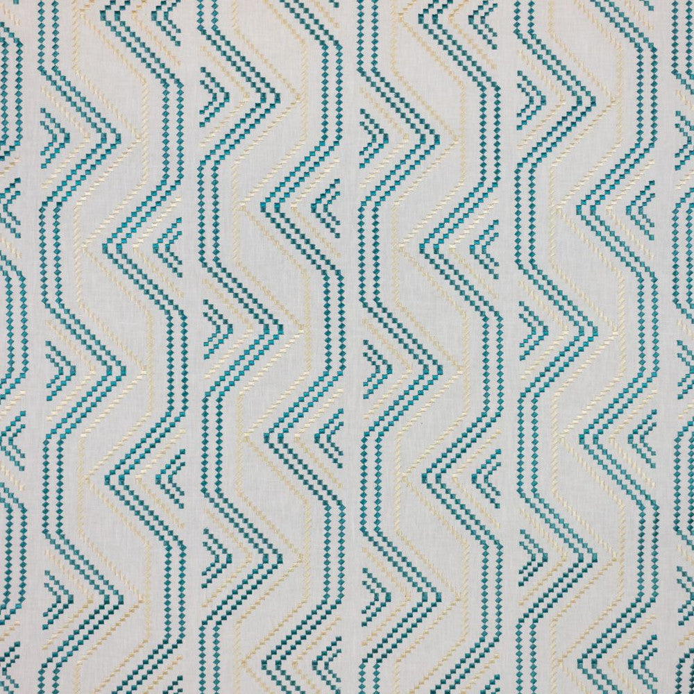 Square Pegs Aegean by RM CoCo Fabric Inspired Living Vol 16 73% Polyester 27% Cotton See Sample 0 Horizontal: 12.8 and Vertical: 9 54 - Fabric Carolina -