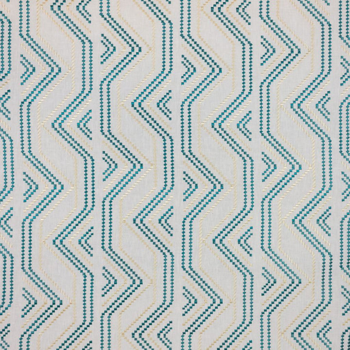 Square Pegs Aegean by RM CoCo Fabric Inspired Living Vol 16 73% Polyester 27% Cotton See Sample 0 Horizontal: 12.8 and Vertical: 9 54 - Fabric Carolina -
