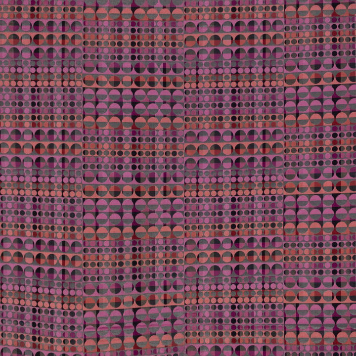 Around In Circles Mulled Wine by RM CoCo Fabric Finishing Touches Vol 14 100% Polyester See Sample 15000 Horizontal: 14.2 and Vertical: 8.1 55 - Fabric Carolina -