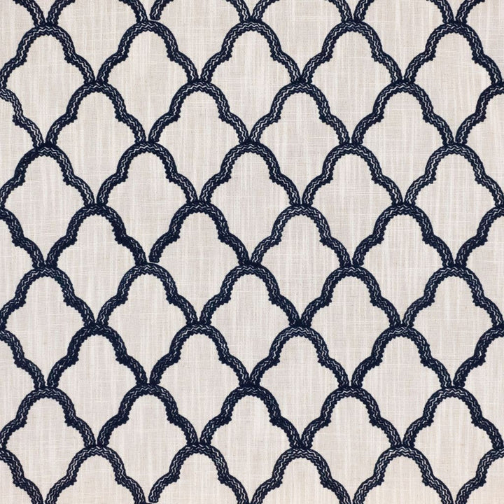 Lace Trellis Lapis by RM CoCo Fabric