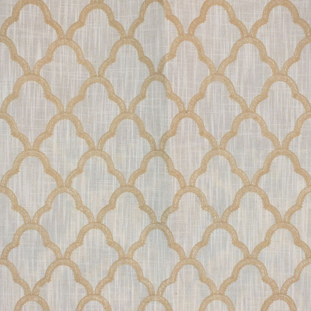 Lace Trellis Sandstone by RM CoCo Fabric