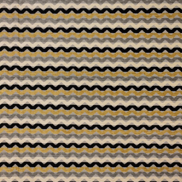 Ric Rac Golden Pewter by RM CoCo Fabric