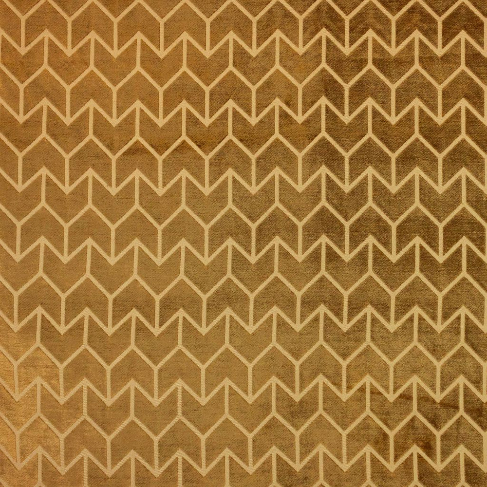 Chevronne Golden Nugget by RM CoCo Fabric