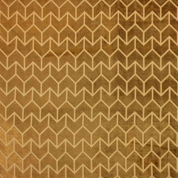 Chevronne Golden Nugget by RM CoCo Fabric Finishing Touches Vol 13 51% Rayon 25% Cotton 24% Polyester See Sample 0 Horizontal: 2.253.33 54  - Fabric Carolina -