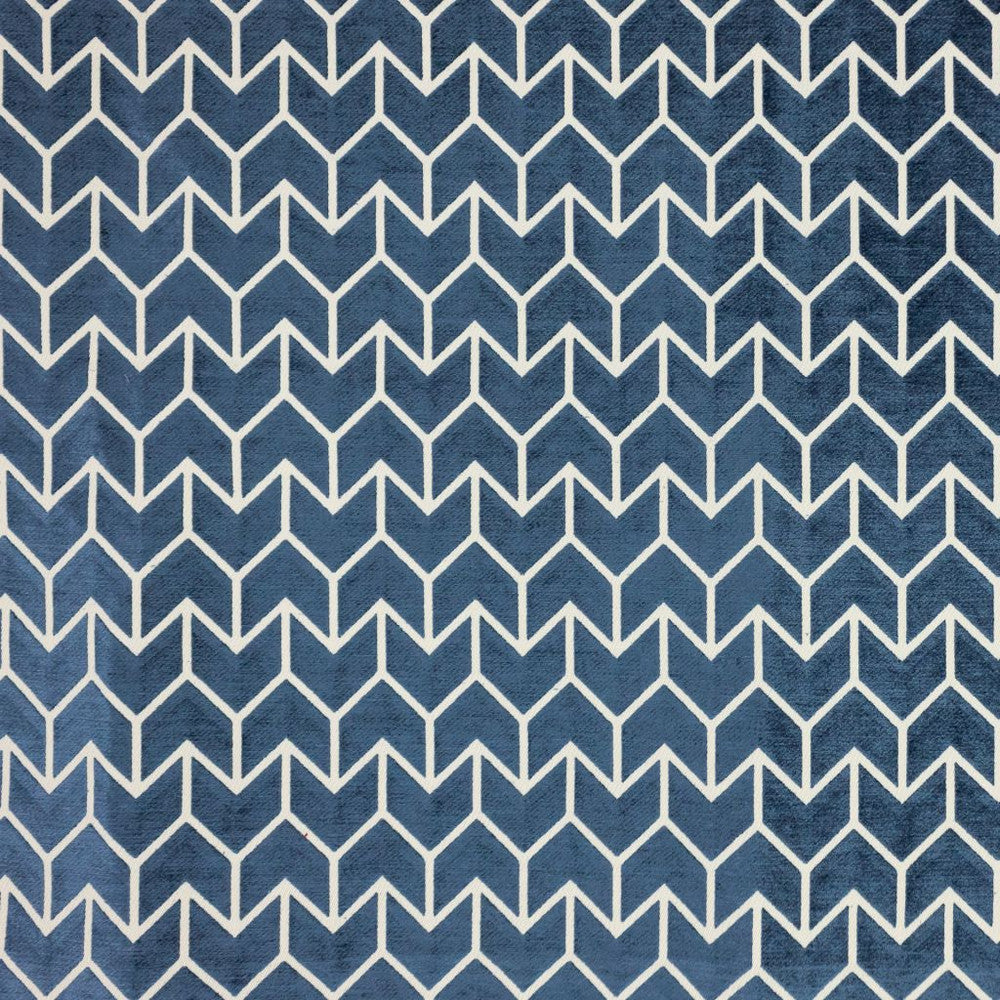 Chevronne Stardust by RM CoCo Fabric Finishing Touches Vol 15 51% Rayon 25% Cotton 24% Polyester See Sample 0 Horizontal: 2.25 and Vertical: 3.33 54 - Fabric Carolina -
