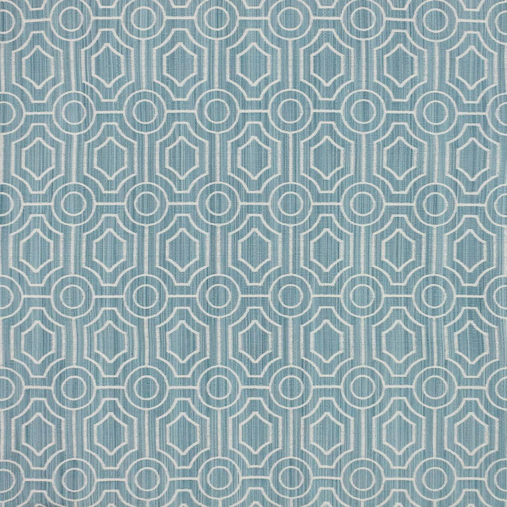 Rondelle Aquamarine by RM CoCo Fabric Finishing Touches Vol 16 80% Cotton 20% Rayon See Sample 40000 Horizontal: 3.3754.333 54  - Fabric Carolina -