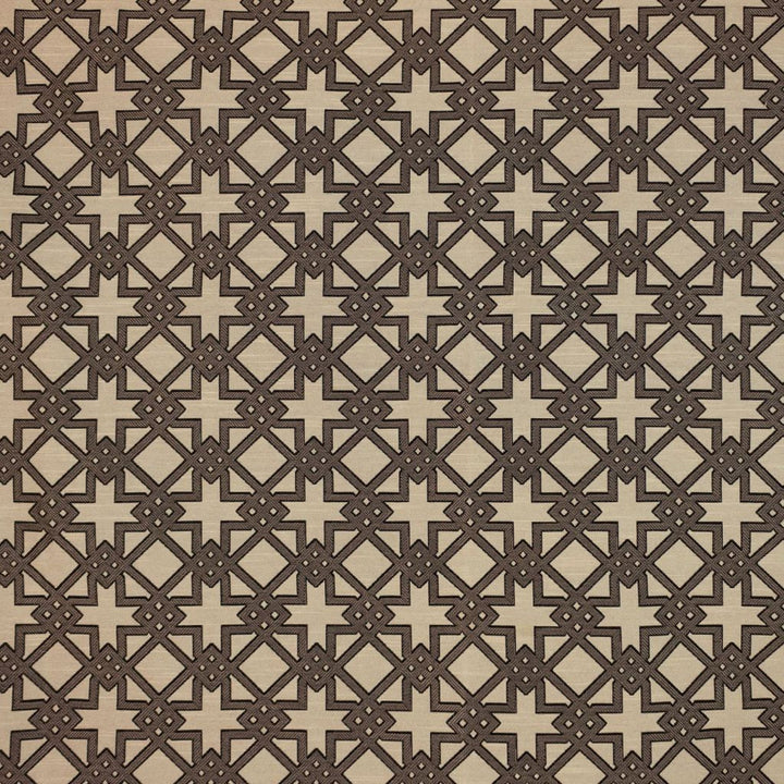 Imperial Fret Pecan by RM CoCo Fabric Finishing Touches Vol 17 62% Rayon 38% Polyester See Sample 15000 Horizontal: 3.375 and Vertical: 3.25 54 - Fabric Carolina -