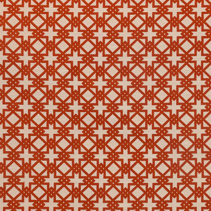 Imperial Fret Mango by RM CoCo Fabric