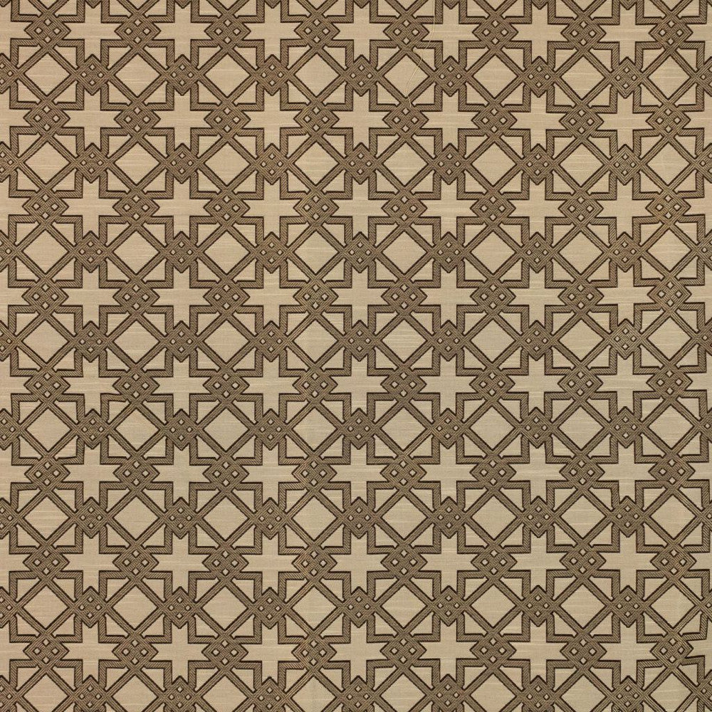 Imperial Fret Burnished Gold by RM CoCo Fabric