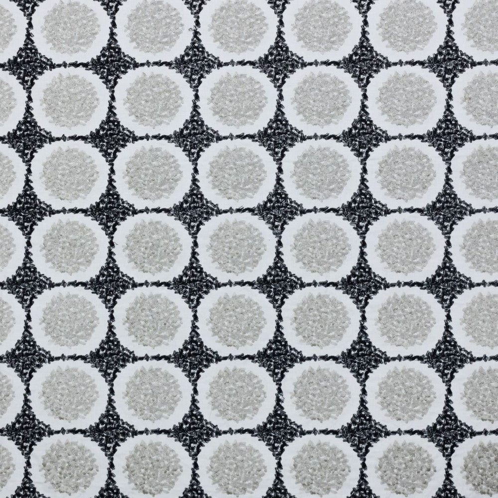 Mosaic Nightfall by RM CoCo Fabric 2018 Spring - Luxe Collection 42% Linen 28% Cotton 21% Viscose 9% Polyester See Sample 0 Horizontal: 4.25 and Vertical: 3.75 54 - Fabric Carolina -