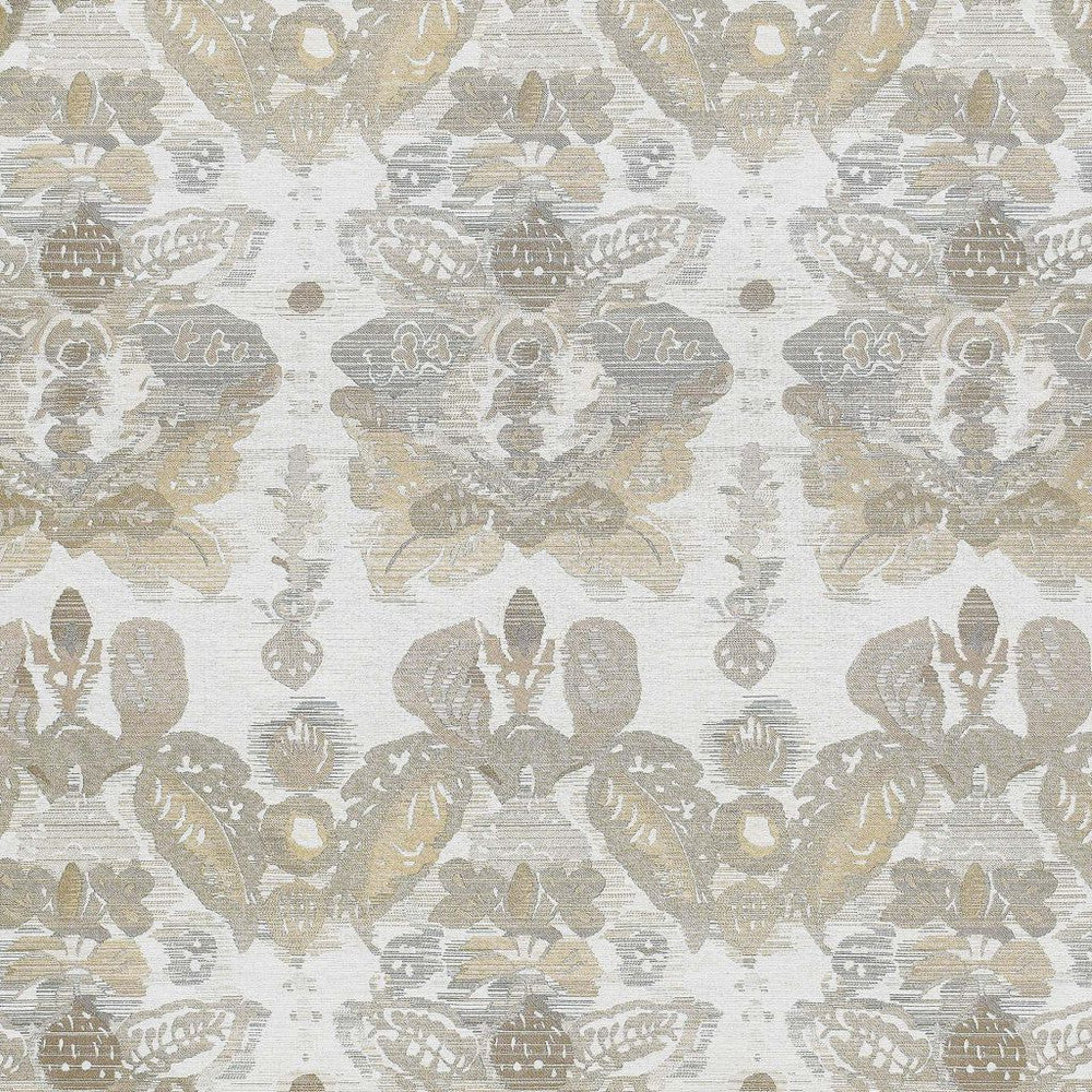 Waterscape Damask Sandstone by RM CoCo Fabric