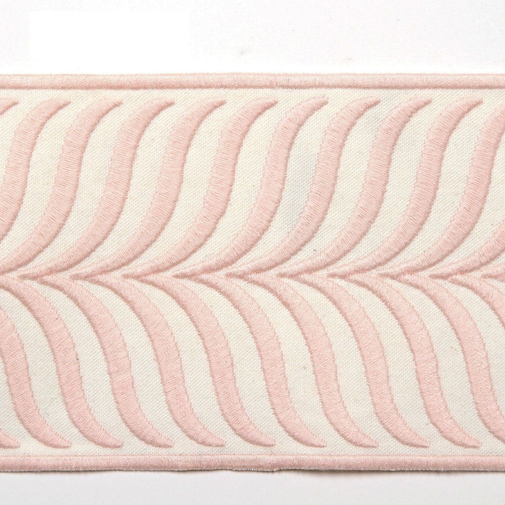 BD109 BORDER 3.375" Blush by RM CoCo Trim Creative Threads 100% Polyester See Sample 0 Horizontal: 0.625 and Vertical: 0 3.375 - Fabric Carolina -